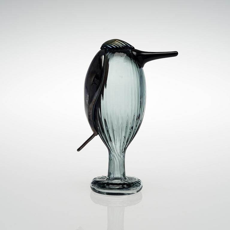 OIVA TOIKKA, BIRD. Waiter. Sign O. Toikka Nuutajärvi.