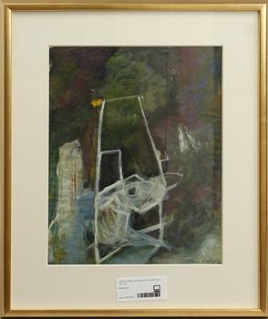 ARNE LARSSON, blandteknik, 2 st, sign.