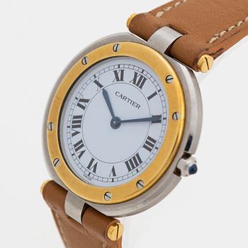 Cartier, Santos VLC, wristwatch, 32,5 mm.