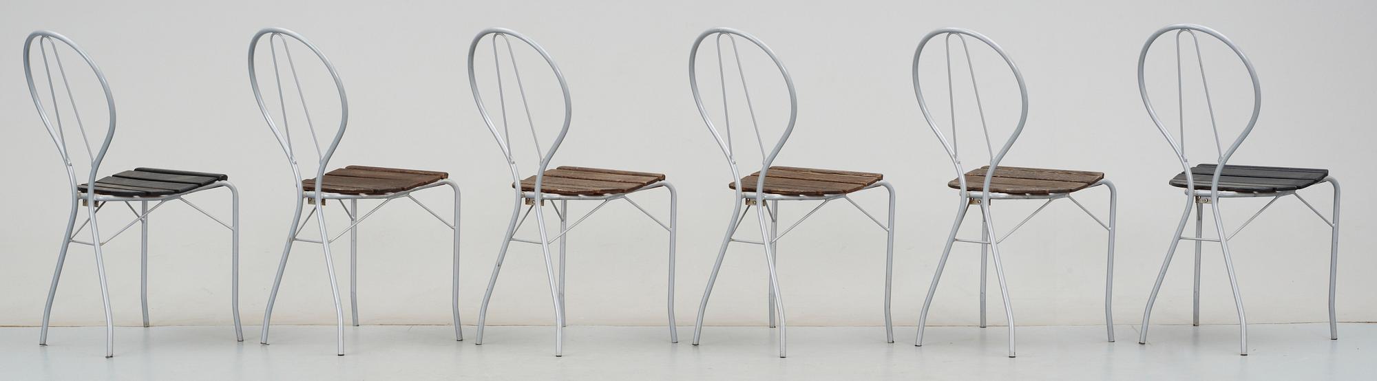 TRÄDGÅRDSSTOLAR, "Pia" Tore Ahlsén, Gärsnäs, 1900/2000-tal, formgivna 1942.