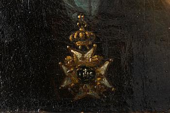 Unknown artist, 19th century. "Councillor Nils af Wetterstedt".