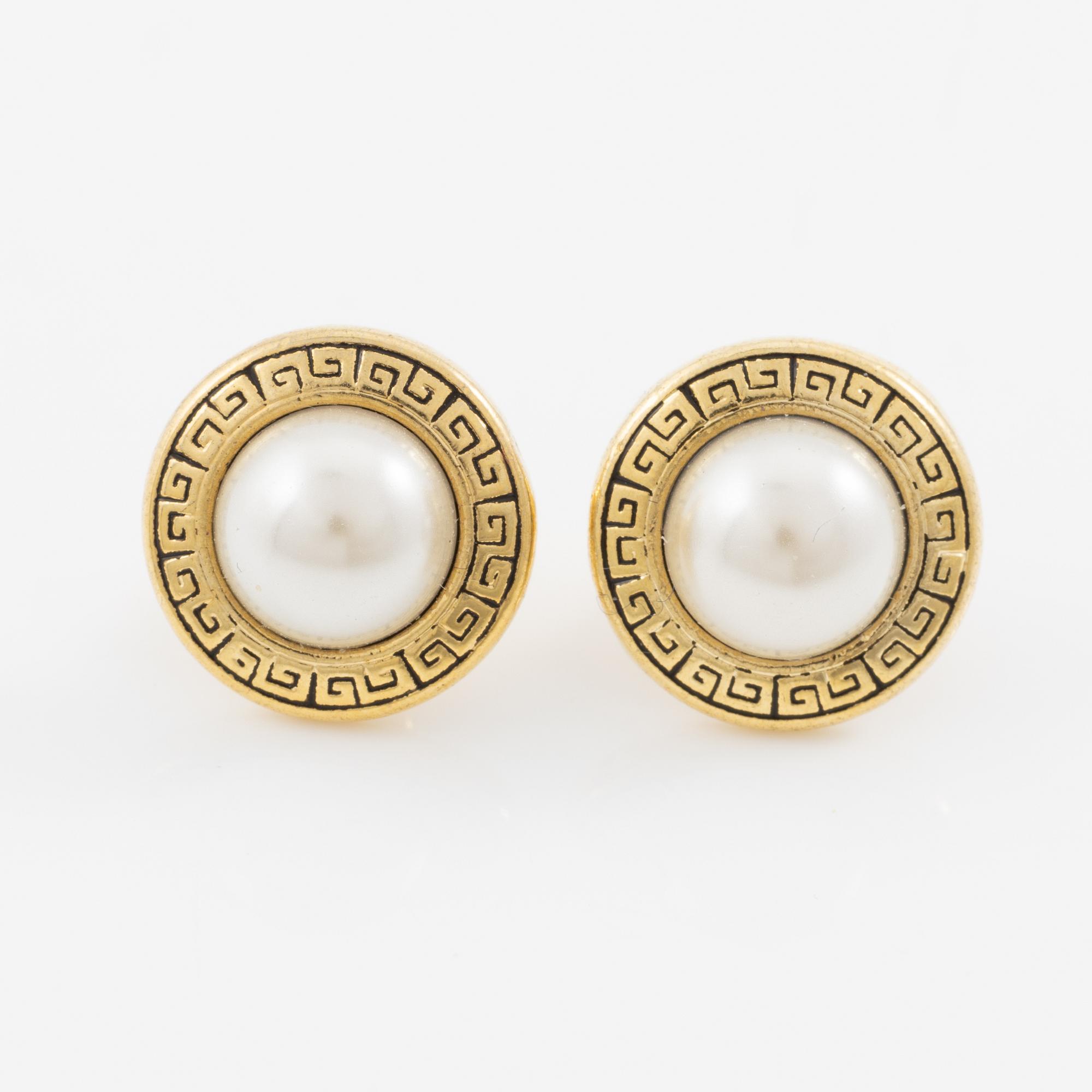 Pierre Cardin, earrings, 6 pairs. Vintage.