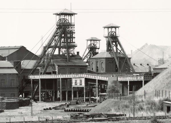 Bernd & Hilla Becher, "Monceau Fontaine No 18, Charleroi, Belgium, 1975".