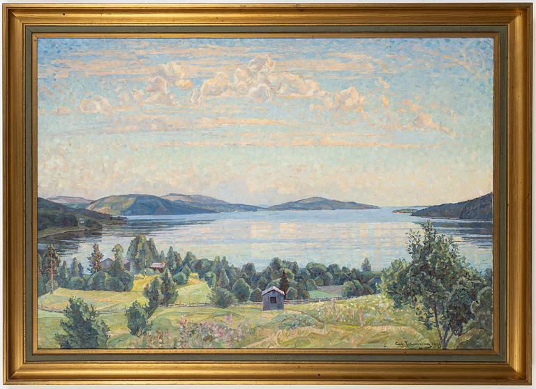 Carl Johansson, Coastal landscape.