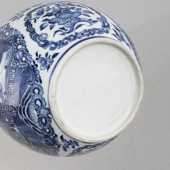Vas, kompaniporslin, Kina, Qianlong (1736-95).
