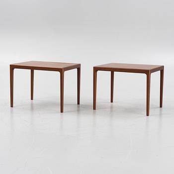 Bertil Fridhagen, soff/sidobord,  ett par, Bodafors, 1960-tal.