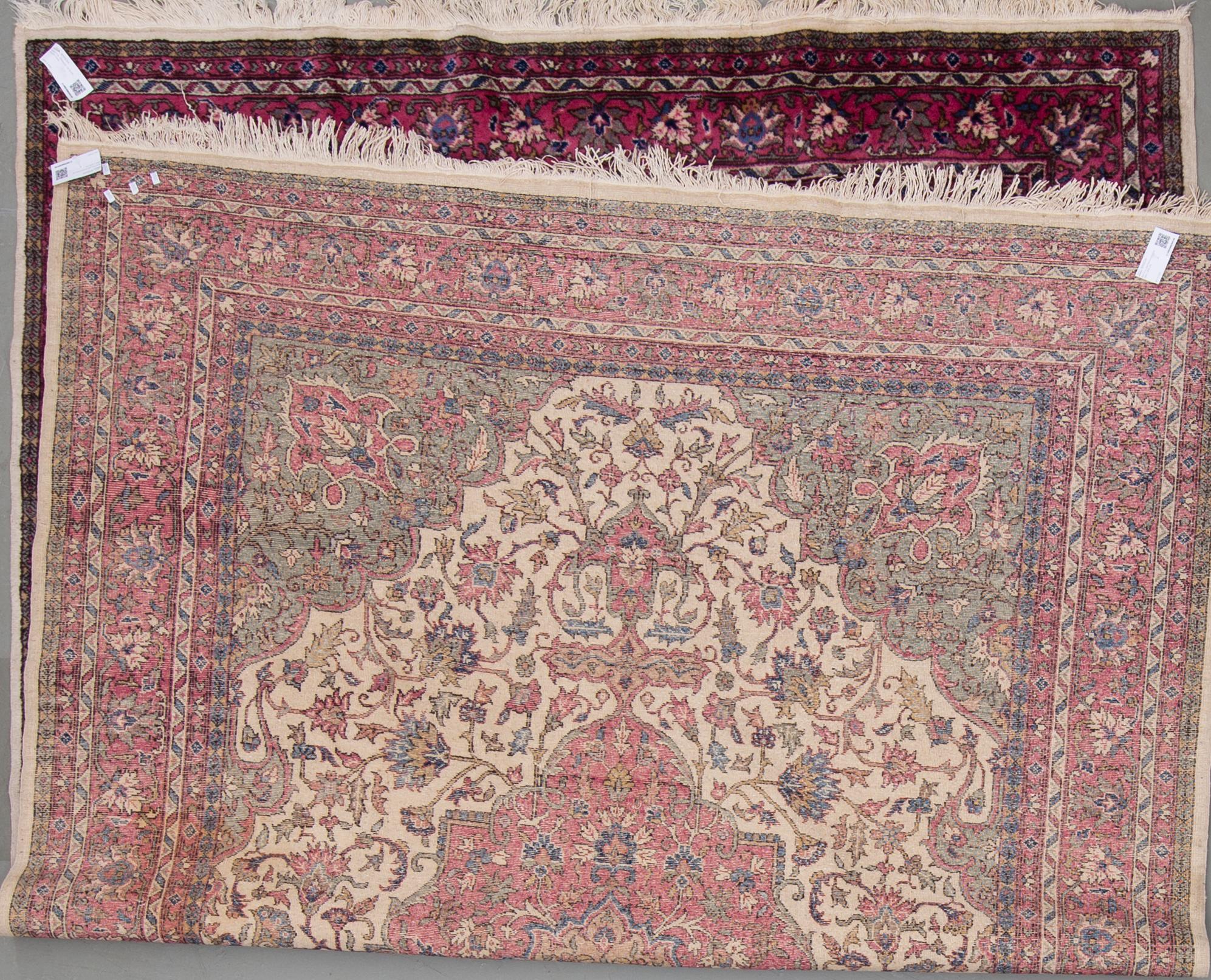 An eastern european carpet, around 294 x 205 cm.