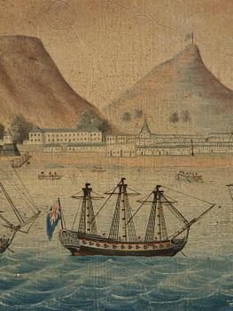"Table Mountain", Kina, omkring 1800.