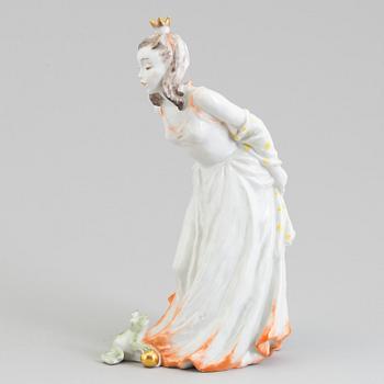 A Rosenthal figure of the 'Frog Queen', Germany, 1948.