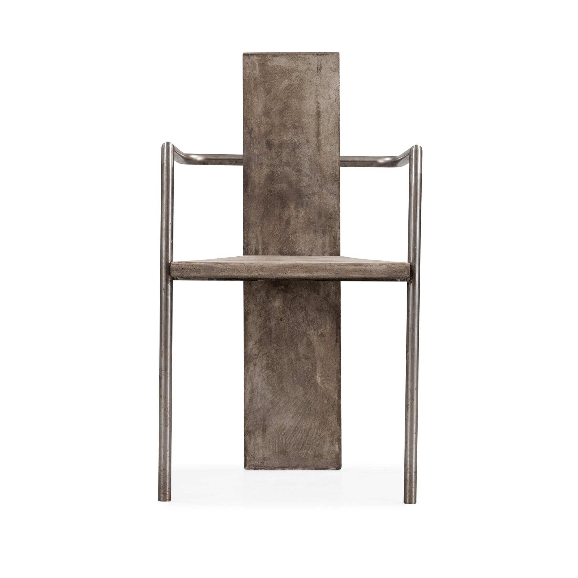 Jonas Bohlin, a 'Concrete' armchair, Källemo AB, Värnamo, Sweden 1981.