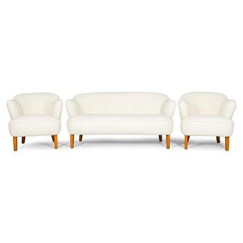 Flemming Lassen, A 3-piece sofa suite manufactured by Asko 1952-1956.