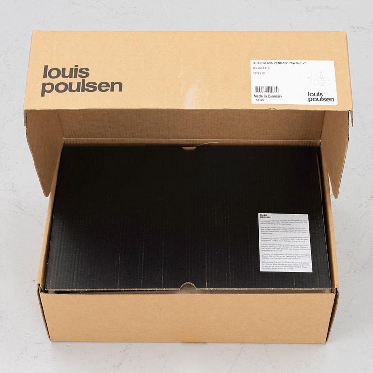 Poul Henningsen, ceiling lamp, "PH 3/2" Louis Poulsen, Denmark.