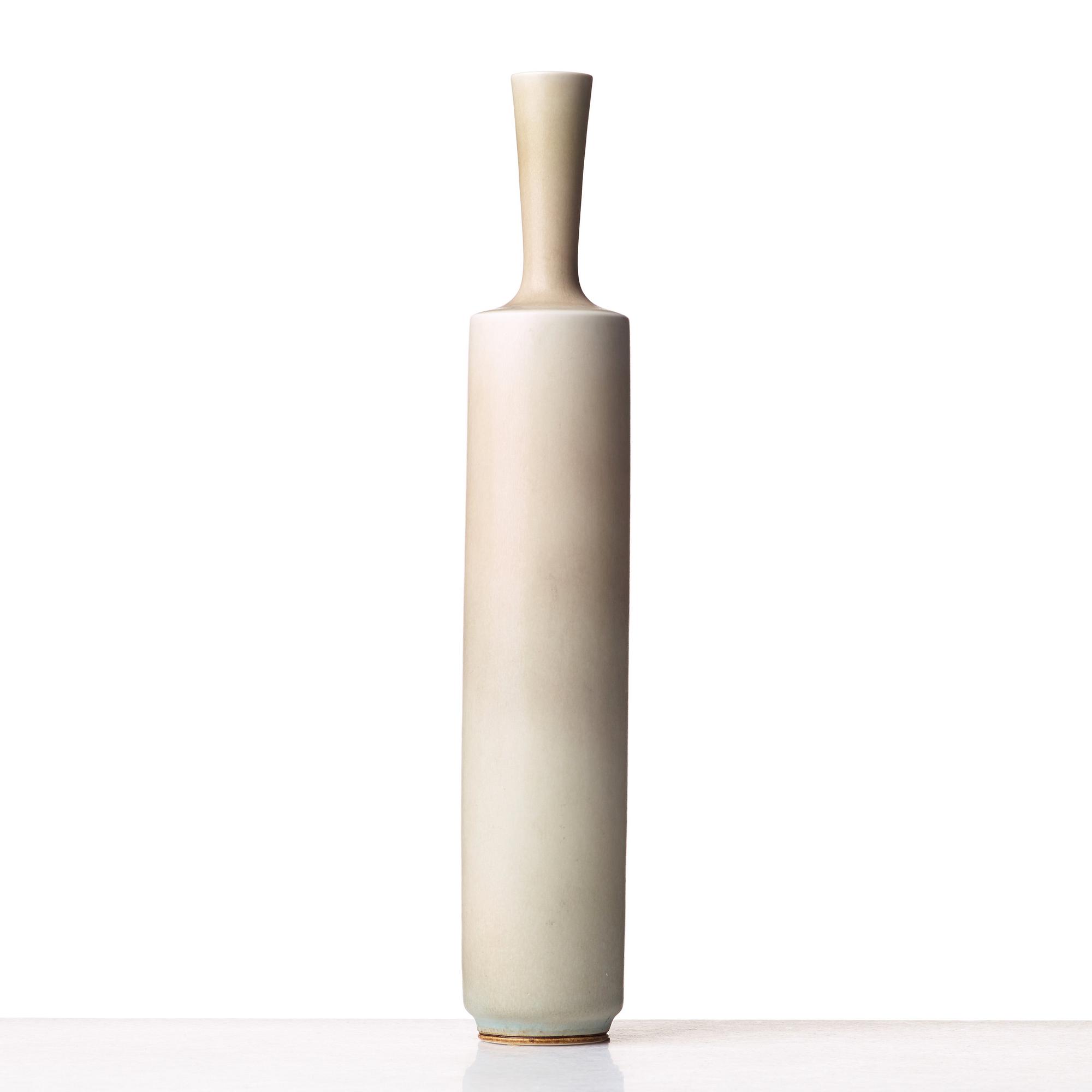 Berndt Friberg, a stoneware vase, Gustavsberg studio, Sweden 1961.