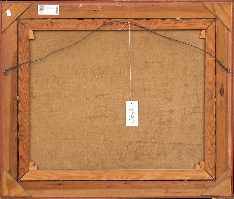 Jens Christian Bennedsen, a signed oil on canvas.