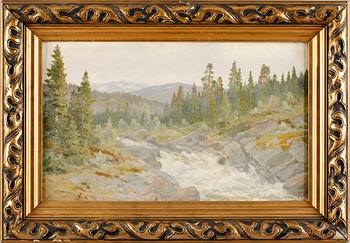 OKÄND KONSTNÄR, olja på duk, ej signerad, 1900-talets första hälft.