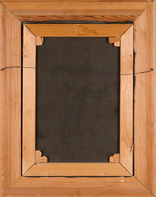 Nikolai Lehto, Twilight Landscape with Girl and Troll.