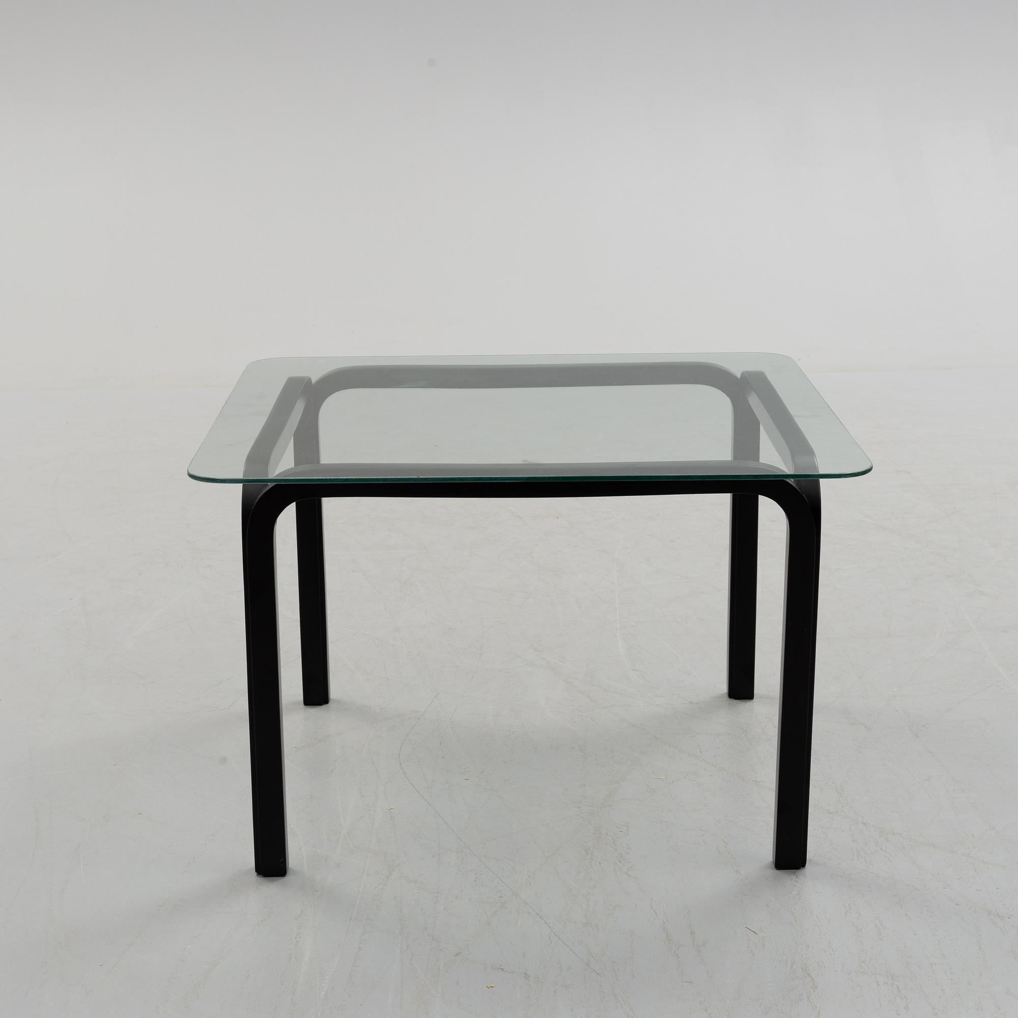 An Alvar Aalto 'Y805' coffee table, for Artek, Finland, second half of the 20th century .
