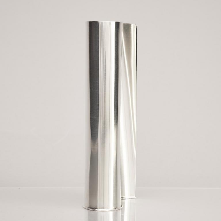 A sterling silver vase, mark of Rolf Lindståhl, Stockholm 2013.