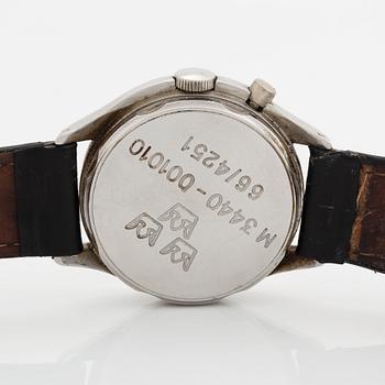 Lemania, "Tg 195", "Tre kronor/Three Crowns", ca 1966.