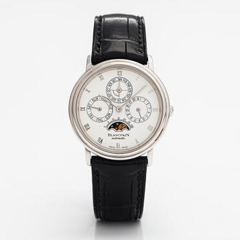 Blancpain, Villeret Quantaième Perpétuel, armbandsur, 34 mm.