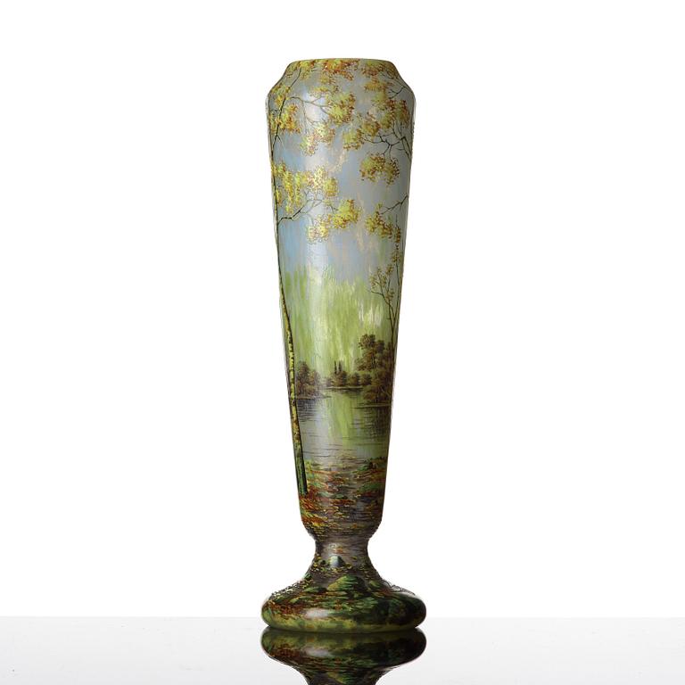 DAUM, vas, Nancy, Frankrike, Art Nouveau.