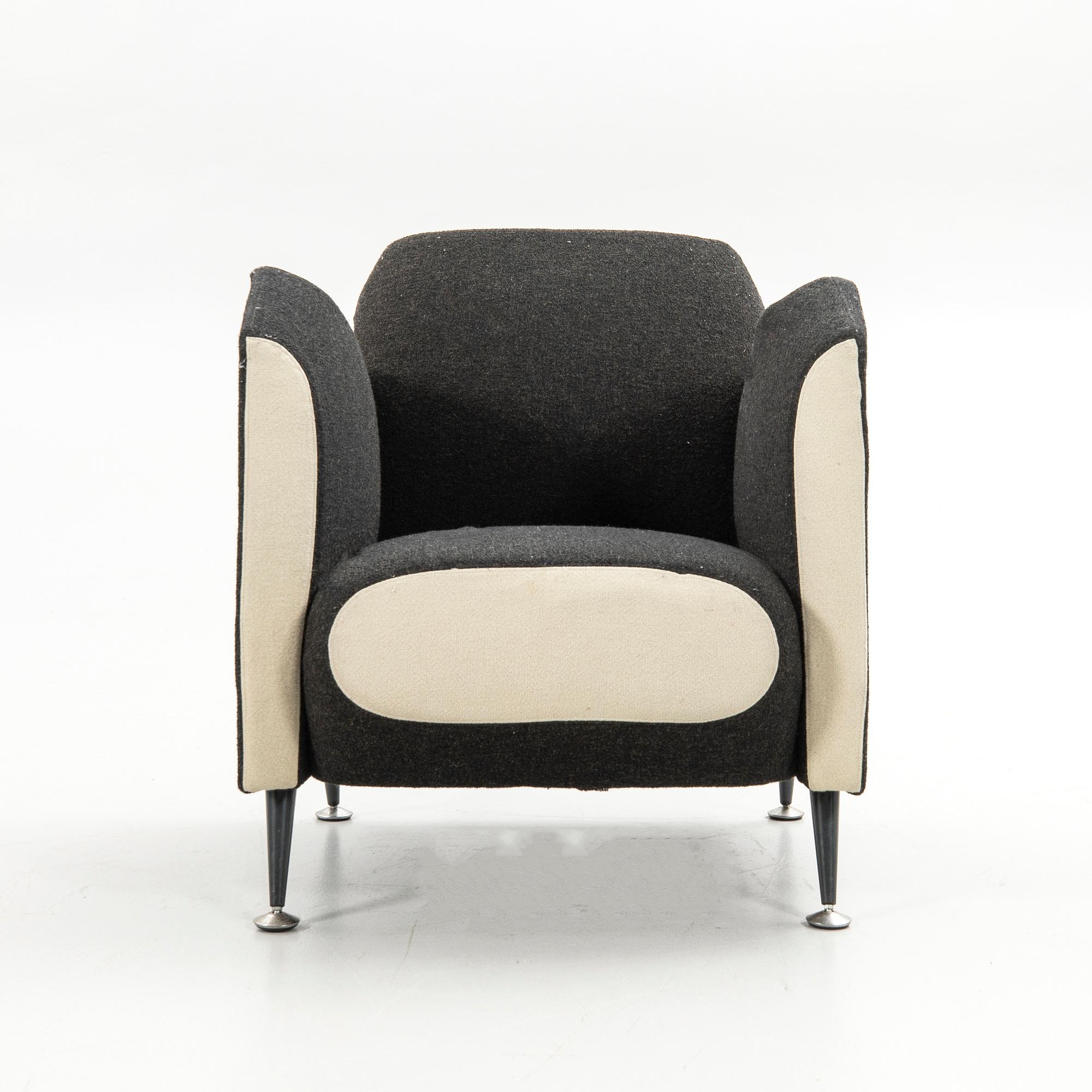 Javier Mariscal, armchair, "Hotel 21", Moroso, designed in 1995.