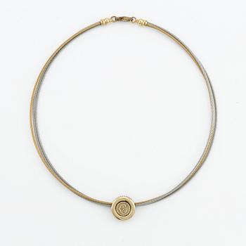 Philippe Charriol set with a necklace, a ring, a pair of earrings, a bracelet and a wristwatch.