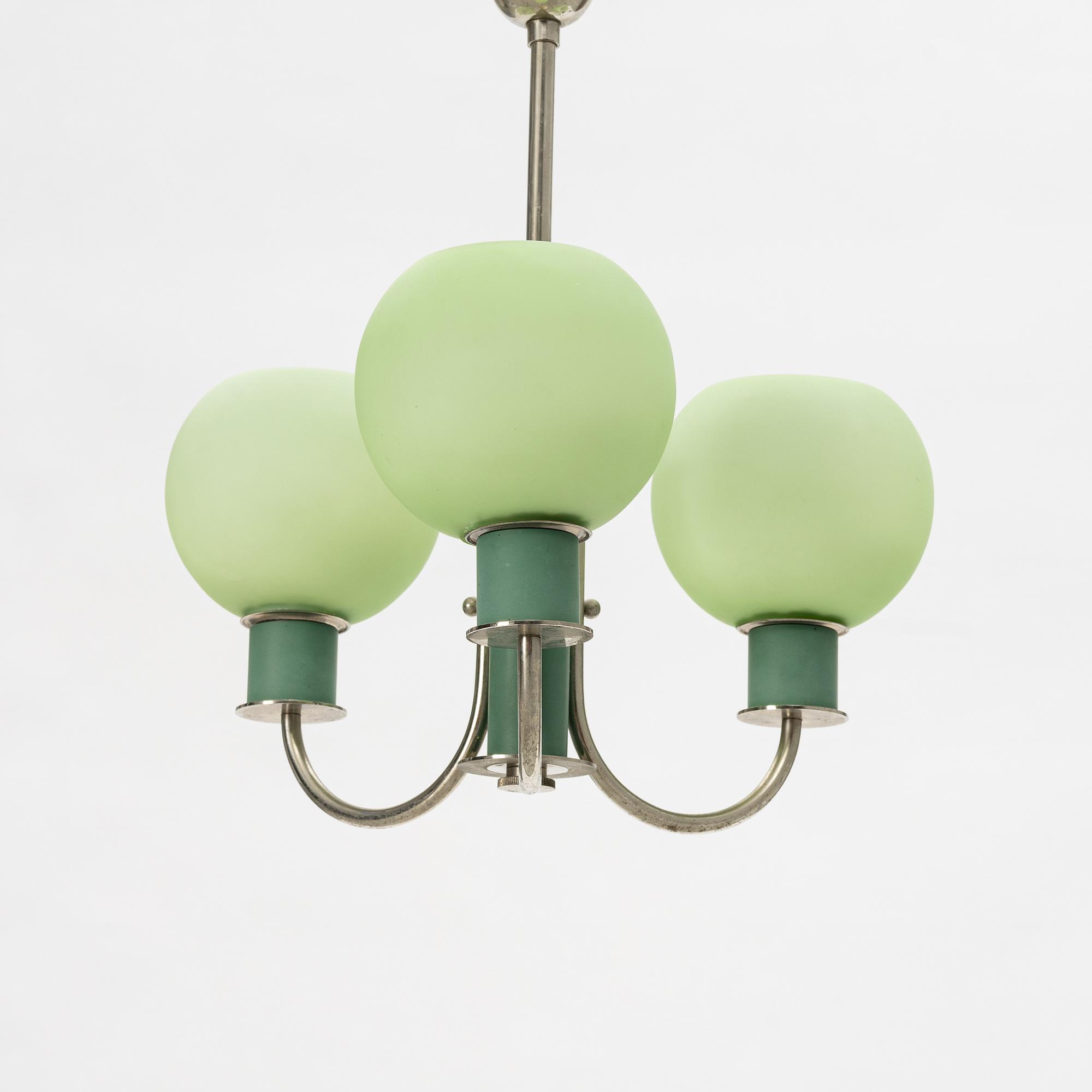 Taklampa, funkis, 1930-tal.