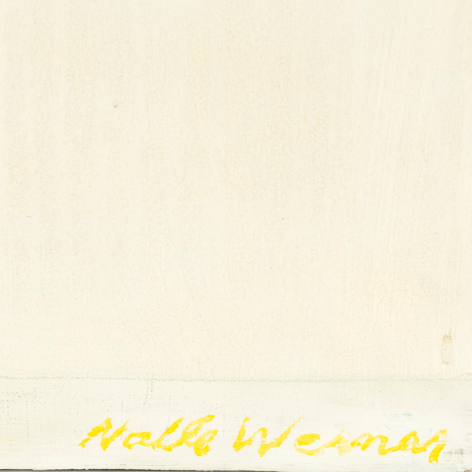 NALLE WERNER, signed and dated 1975 verso.