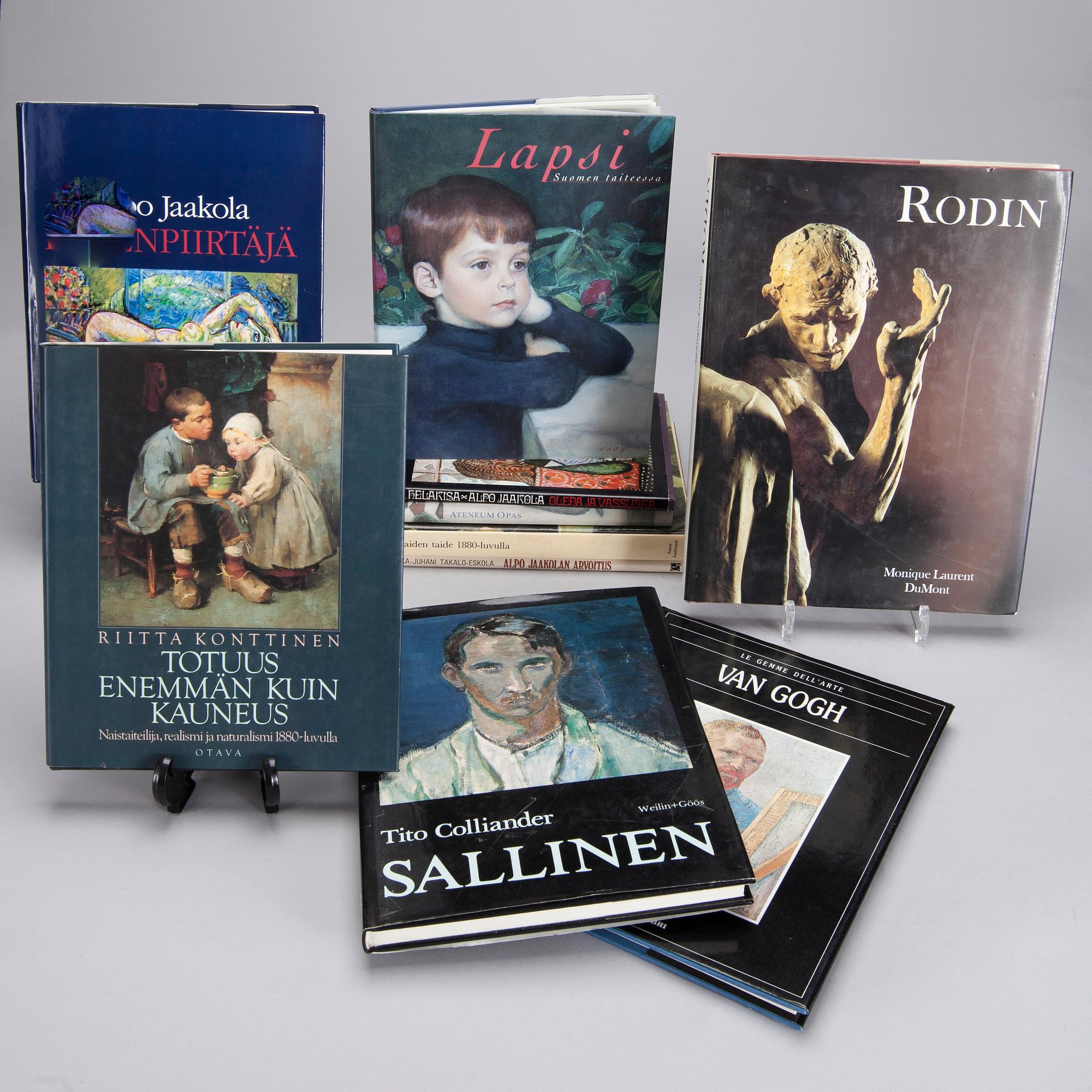 TAIDEKIRJOJA, 10 kpl.