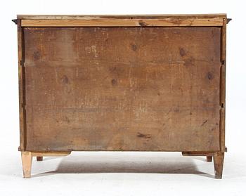 BYRÅ, sengustaviansk stil, 1800-tal.