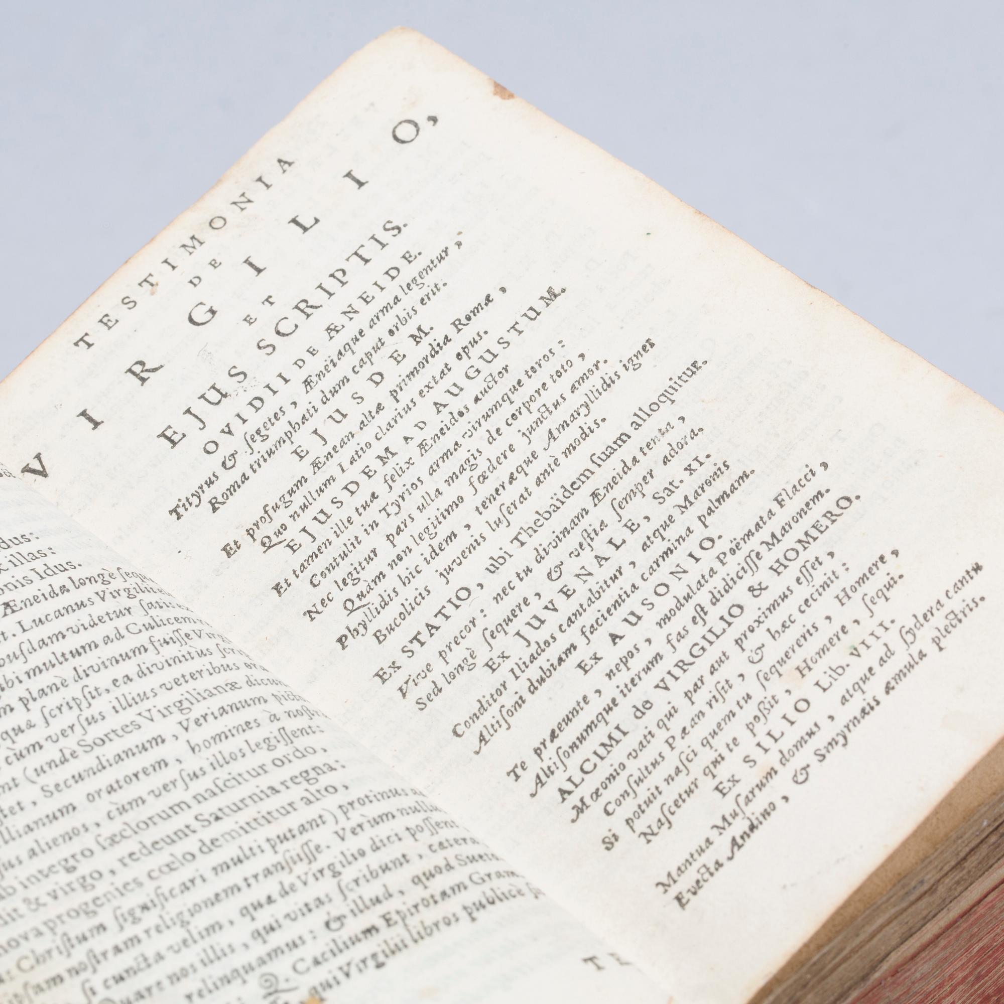 Pub. Virgilii Maronis opera cum adnotationibus by Johannis Minellii. Rotterdam 1697.