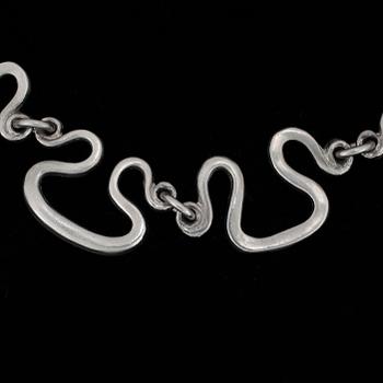 HALSBAND, tenn, "Etruskiska halsbandet", Estrid Ericsson, enligt uppgift inköpt på Svenskt Tenn, 1940-talet.