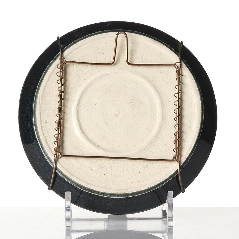 Birger Kaipiainen, a stoneware dish, Arabia, Finland.