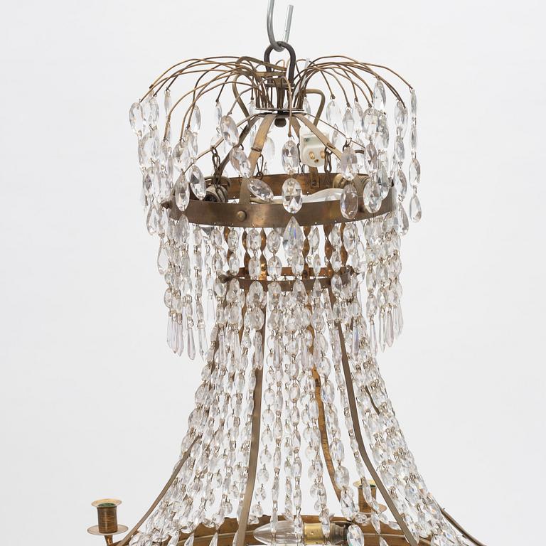 An Early 19th Century Empire Chandelier.