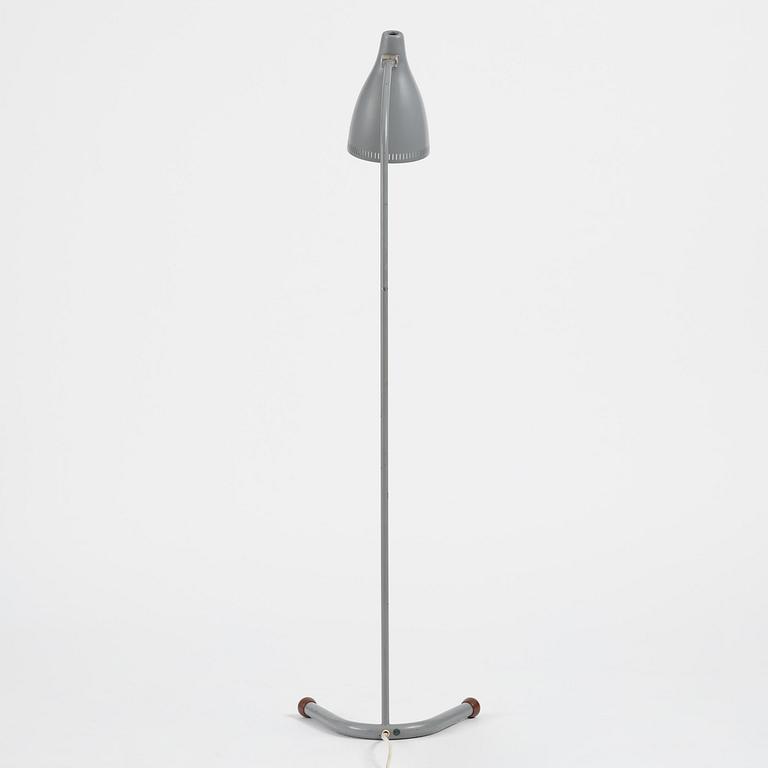 Bröderna Malmströms Metallvarufabrik, a floor lamp model "2811", Malmö, 1950s.