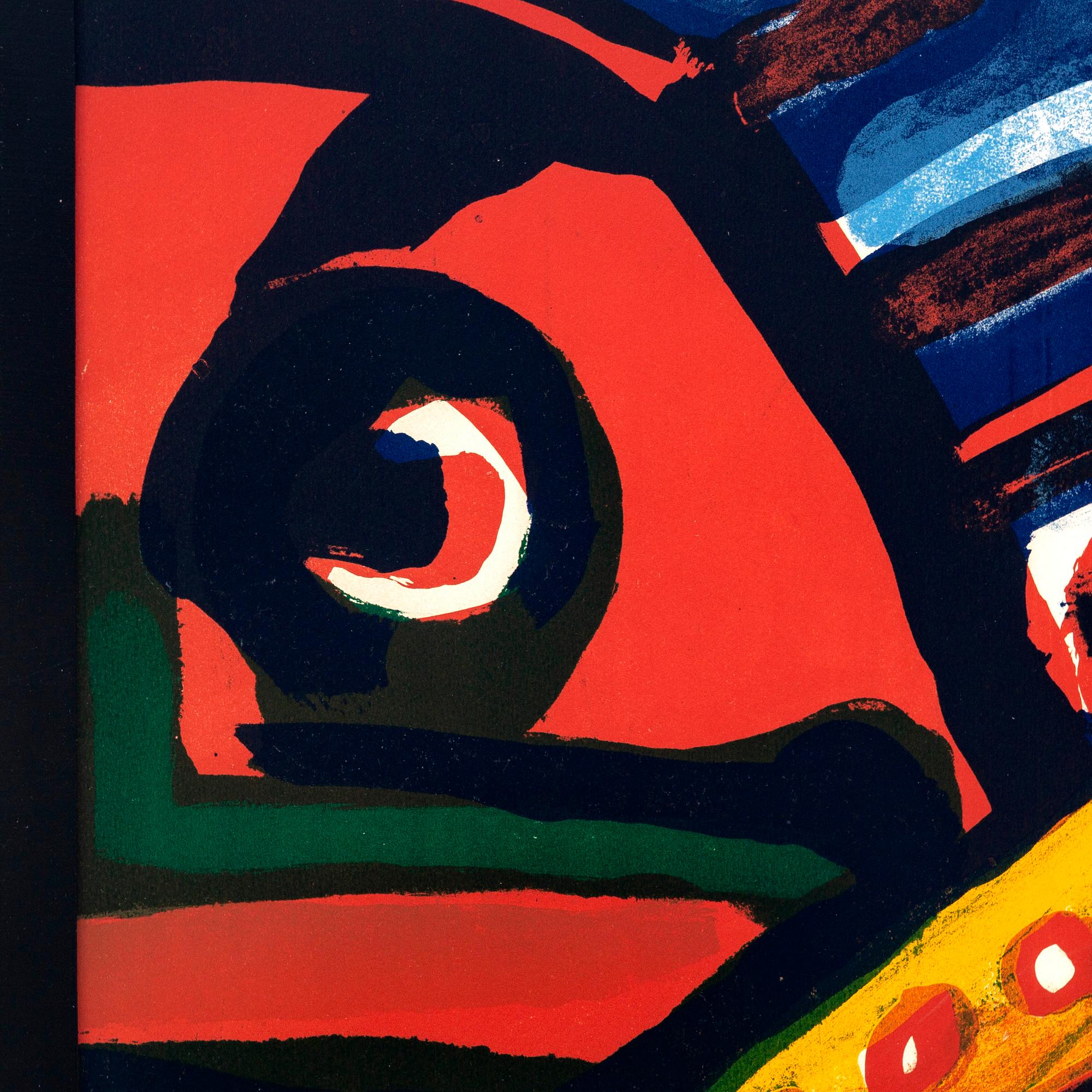 Bengt Lindström, färglitografi signerad och numrerad  149/150.