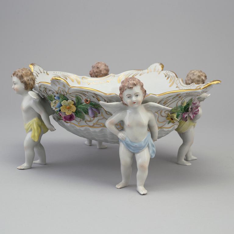 a porcelain bowl from von Schierholz Germany, early 20th century.
