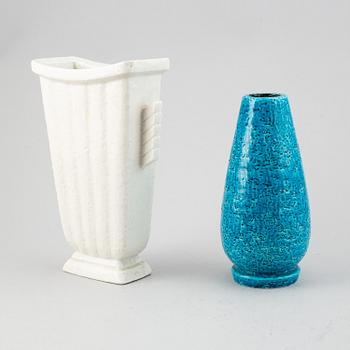 Gunnar Nylund, two stoneware vases for Rörstrand.