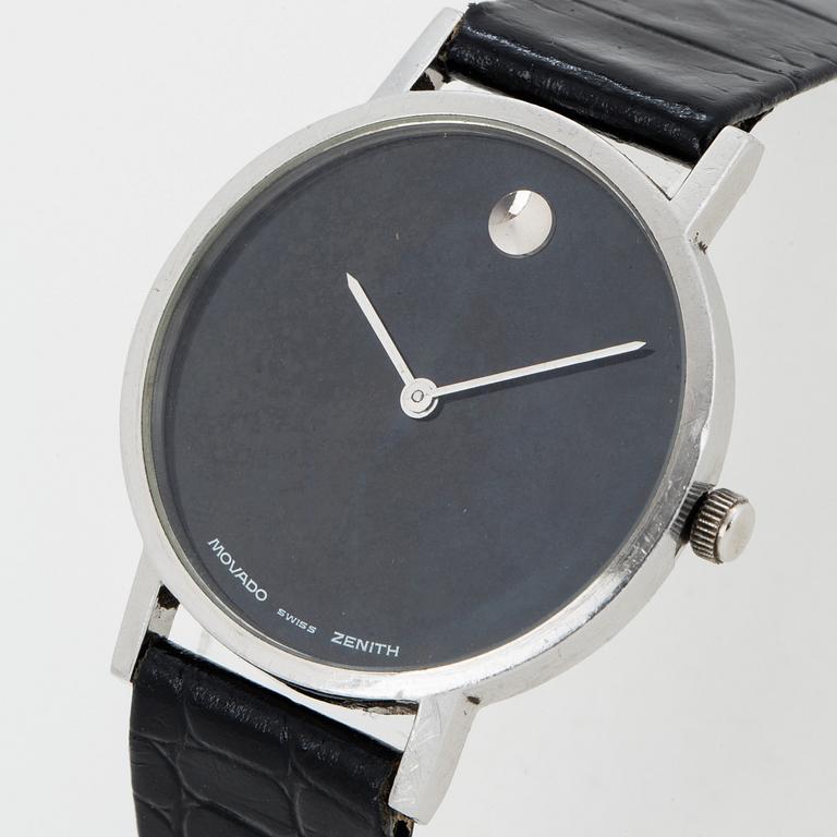 MOVADO, ZENITH, "The museum watch", 31 mm.