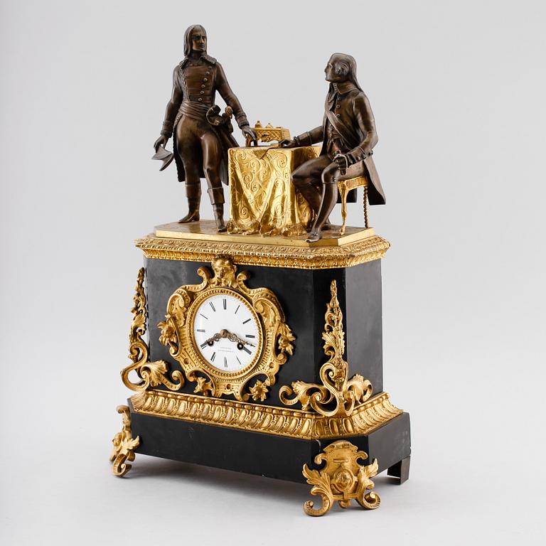 BORDSPENDYL, senempire, Frankrike, 1800-talets mitt.