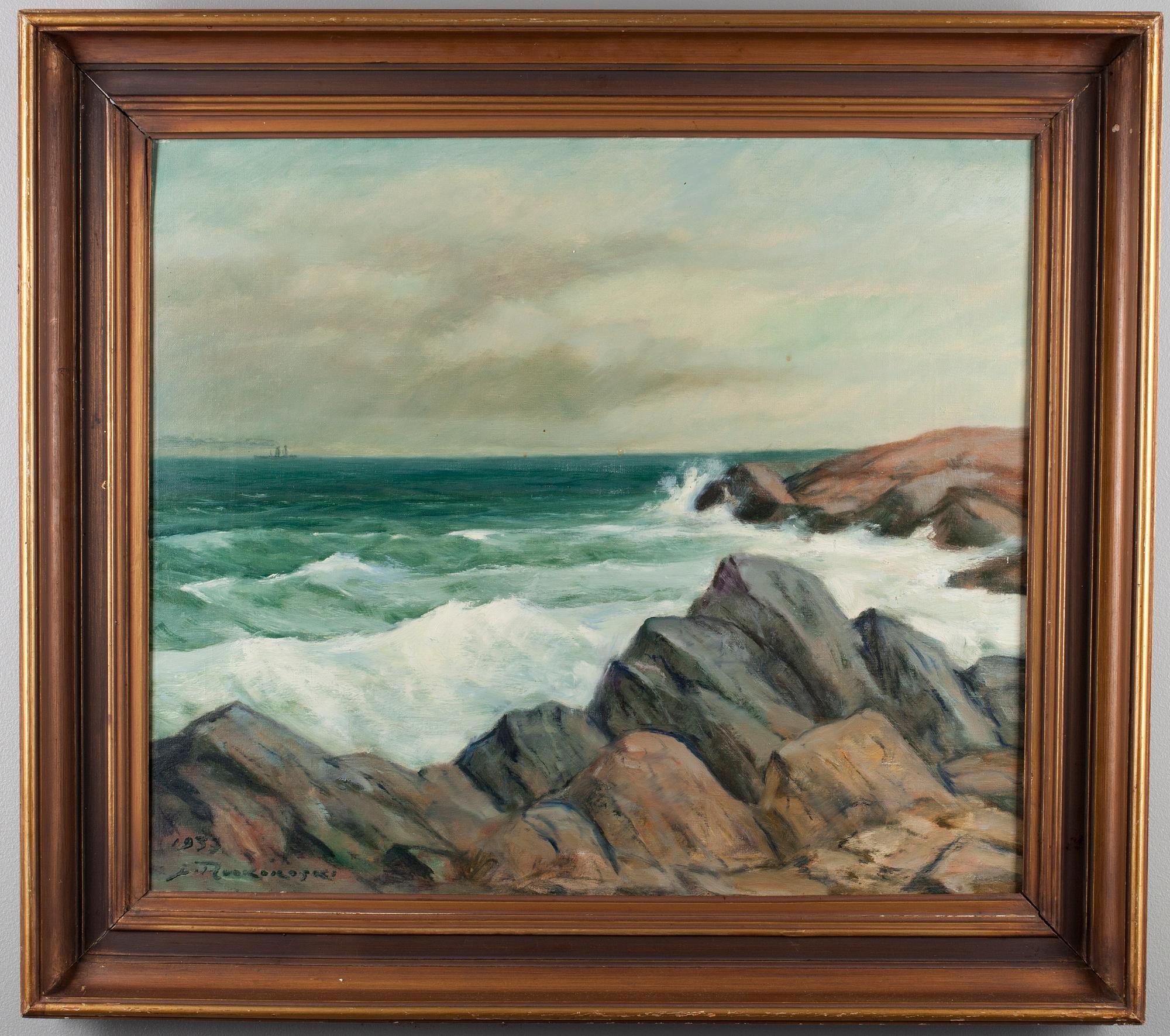 JALMARI RUOKOKOSKI, olja på duk, signerad och daterad 1933.