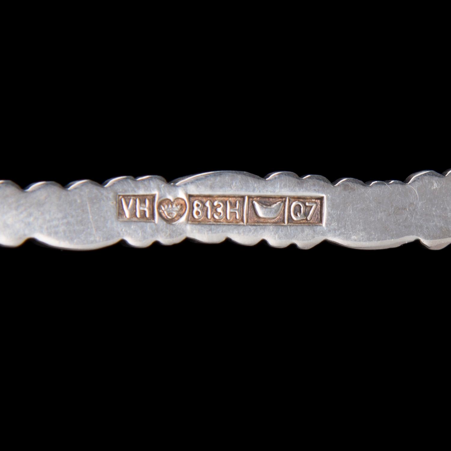 PARTI SILVERBESTICK, 10 delar, bl a Kultakeskus, 1950 samt -70-tal. Tot. vikt ca 321 g.