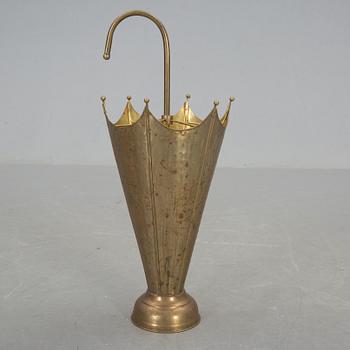 PARAPLYSTÄLL, mässing, 1900-talets andra hälft.