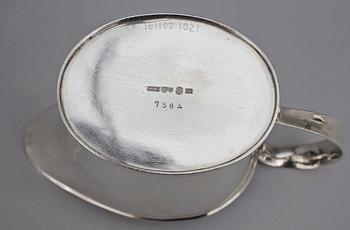 KAFFESERVIS, 3 delar, silver, Elis Berg för C G Hallberg, Stockholm, 1931. Vikt ca 644 g.