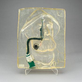STURE JOHANNESSON, skulptur, konstmaterial, numrerad 53/100, daterad 1975.