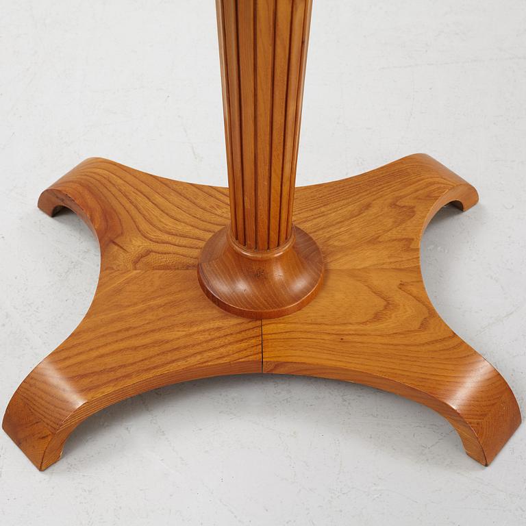 A Swedish Modern elm sewing table, Svenska Möbelfabrikerna, Bodafors, 1940's.