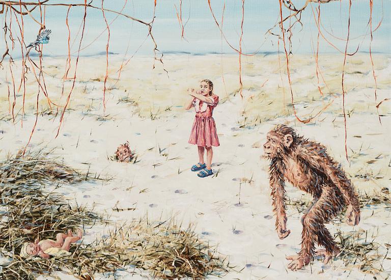 Linn Fernström, "Flicka gör korstecknet".
