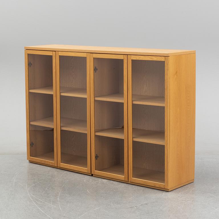 An oak sideboard/book cabinet, 3 pieces, 'Voice', Libro, 21st Century.