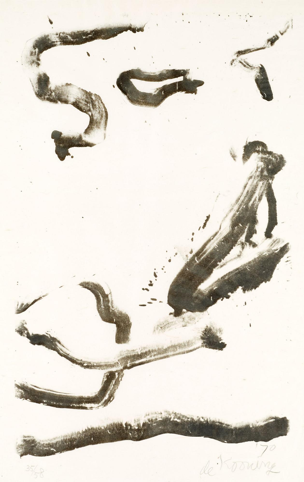 Willem de Kooning, "Love to Wakako".